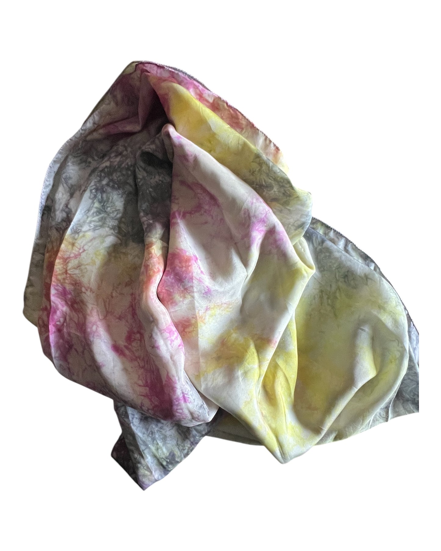 Aurora Bloom Silk Scarf