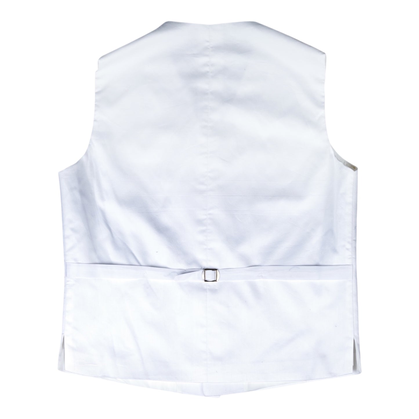 Ivory Hue Silk Vest