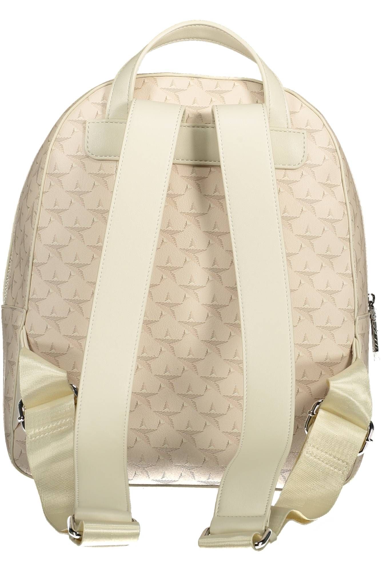 BYBLOS Elegant Beige Backpack with Contrasting Accents