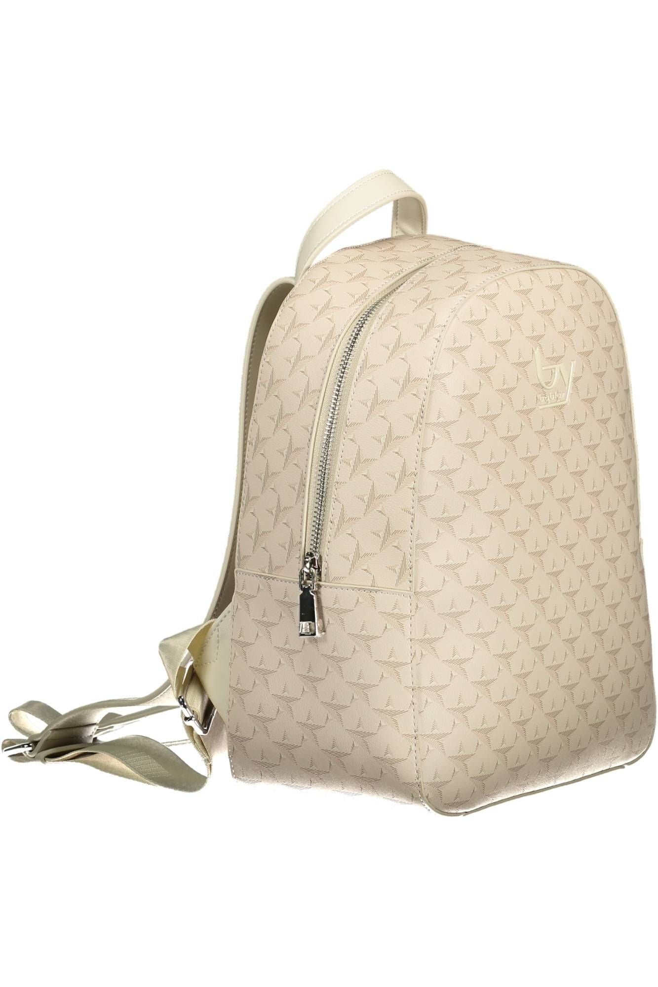 BYBLOS Elegant Beige Backpack with Contrasting Accents