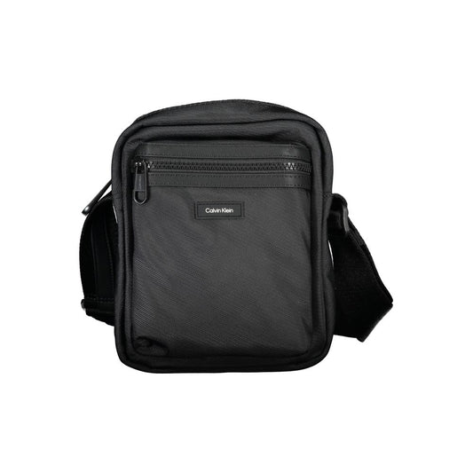 Calvin Klein Sleek Black Recycled Shoulder Bag