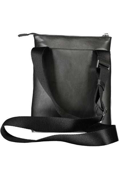 Calvin Klein Sleek Black Eco-Conscious Shoulder Bag