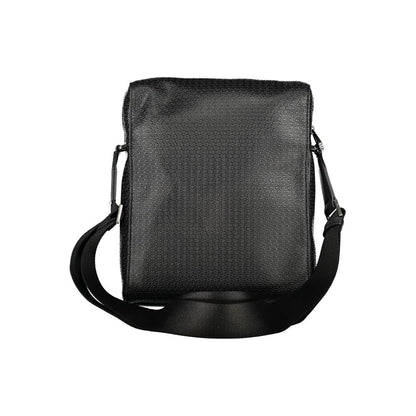 Calvin Klein Eco-Friendly Sleek Black Shoulder Bag