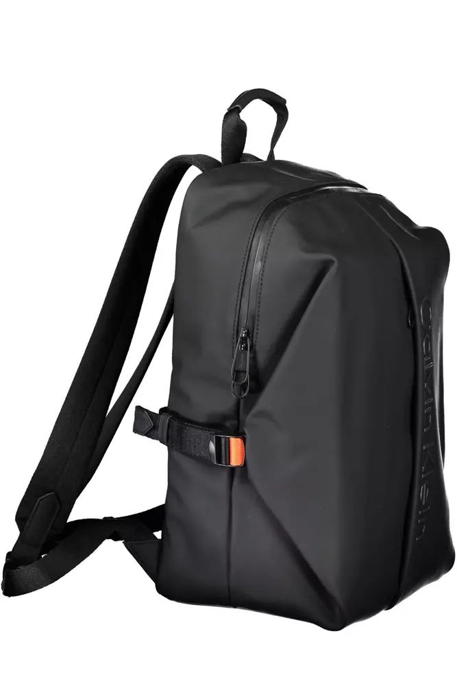 Calvin Klein Eco-Sleek Black Backpack with Laptop Compartment