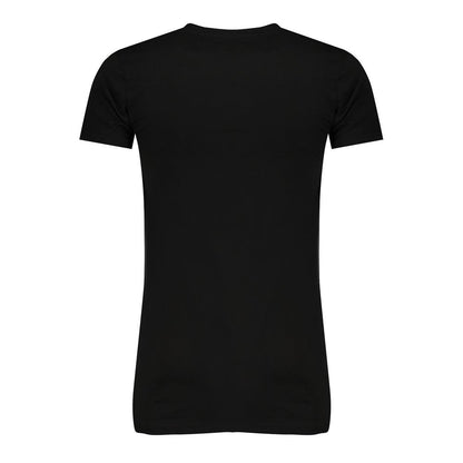 Gaudi Black Cotton T-Shirt