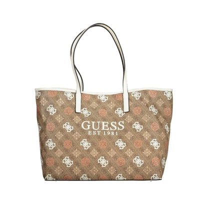 Guess Jeans Beige Polyethylene Handbag