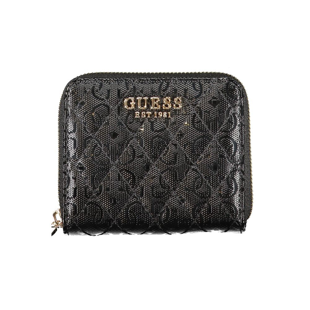 Guess Jeans Black Polyethylene Wallet