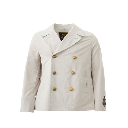 Sealup Pristine White Polyester Jacket