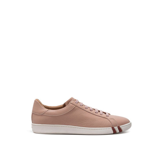 Bally Pink Leather Sneaker