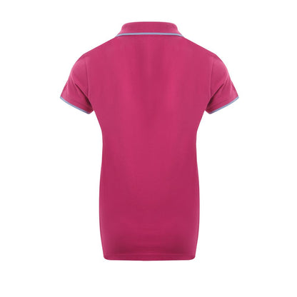 Kenzo Chic Pink Cotton Polo for Sophisticated Style