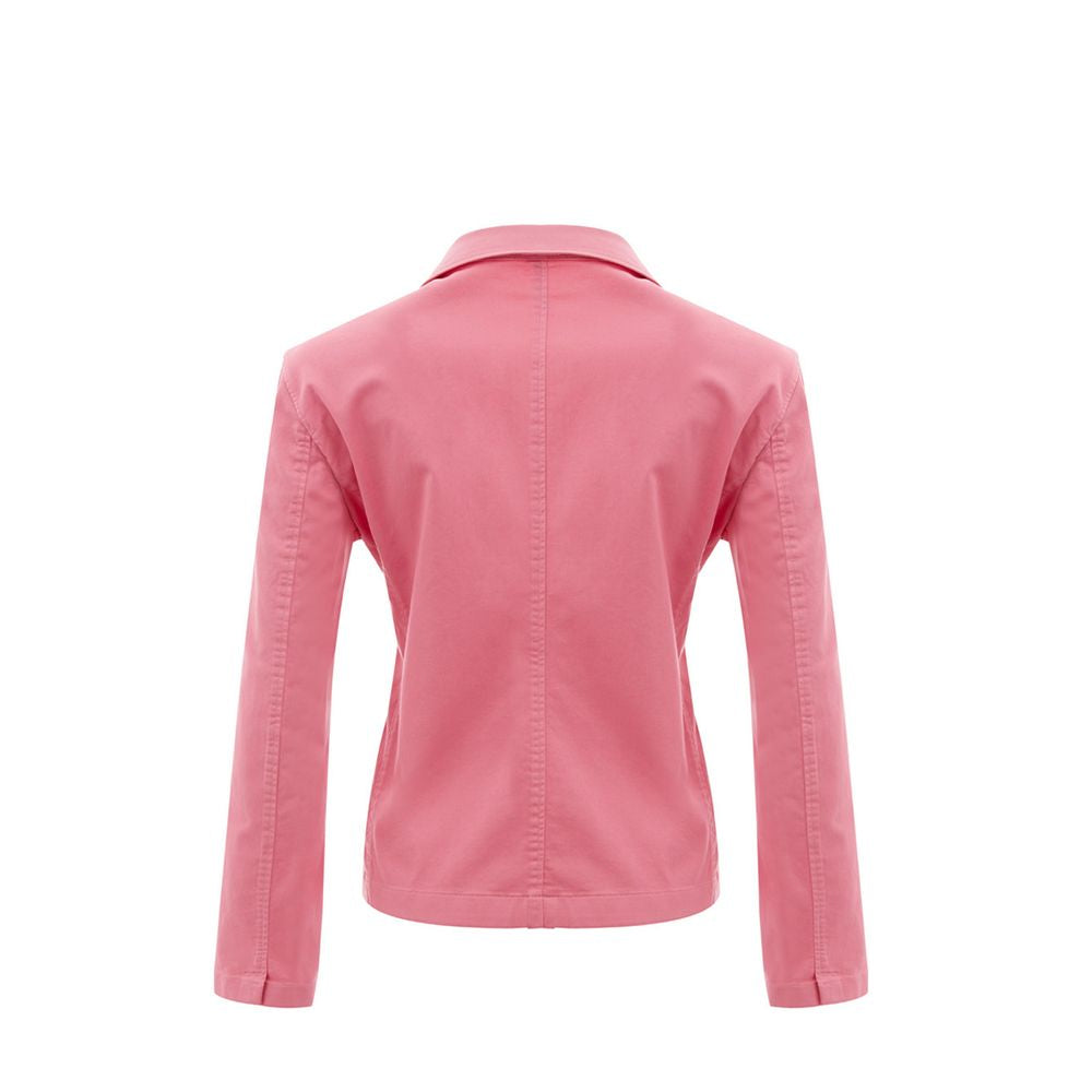 Lardini Elegant Pink Cotton Jacket for Her
