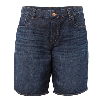 Armani Exchange Sleek Cotton Summer Shorts in Blue
