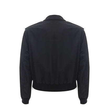 Dolce & Gabbana Elegant Black Polyamide Jacket for Men