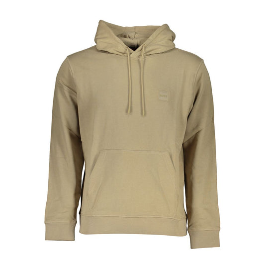 Hugo Boss Beige Cotton Sweater