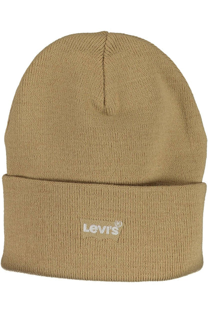 Levi's Beige Embroidered Logo Cap