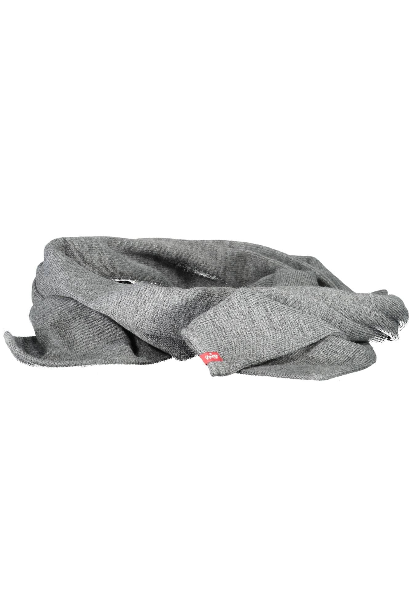 Levi's Elegant Gray Logo Scarf