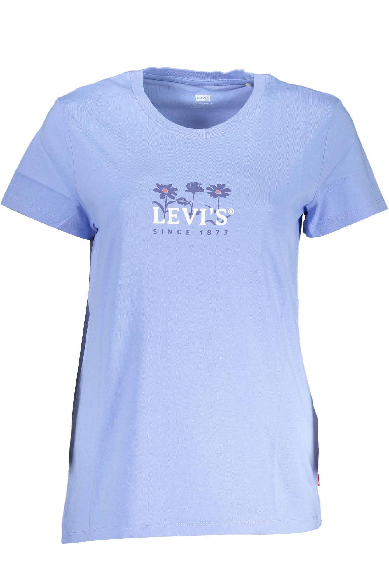 Levi's Light Blue Classic Cotton Tee with Print