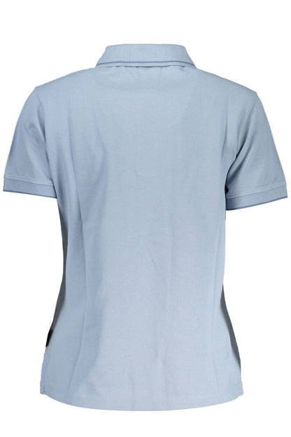 Napapijri Chic Light Blue Short-Sleeved Polo