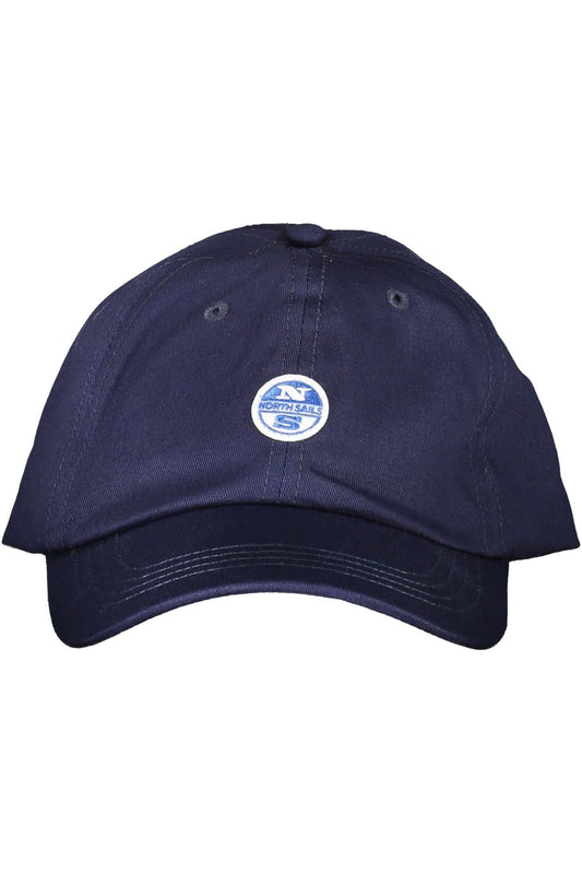 North Sails Nautical Charm Cotton Visor Cap - Ocean Blue