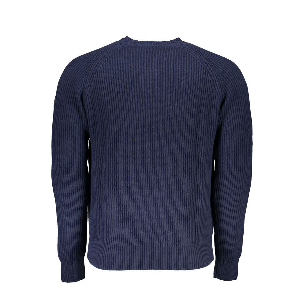 North Sails Eco-Conscious Crew Neck Sweater in Blue