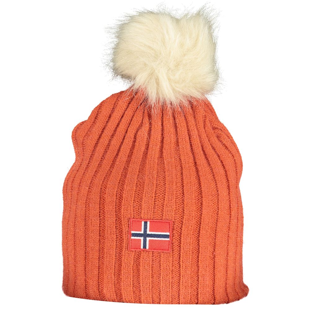 Norway 1963 Orange Polyester Hat