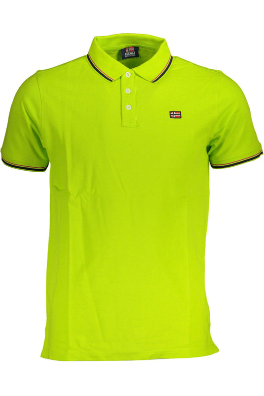 Norway 1963 Summery Elegance Yellow Short-Sleeved Polo