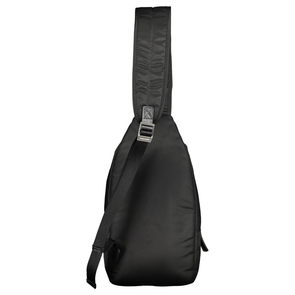 Piquadro Black Nylon Shoulder Bag