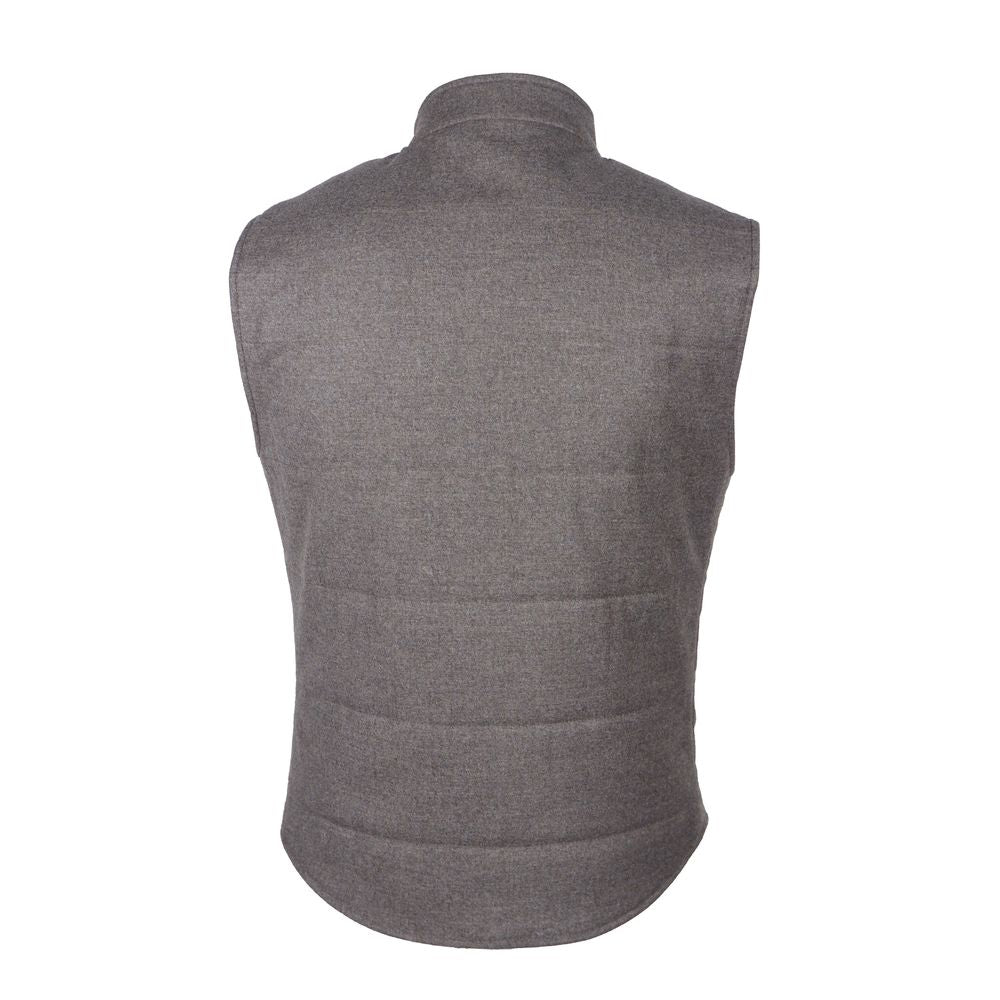 Made in Italy Elegant Wool-Cashmere Men's Vest