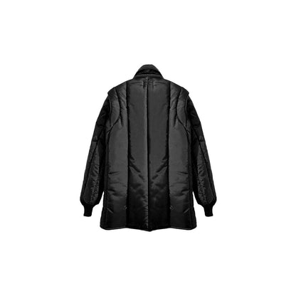 Refrigiwear Sleek Quilted Puffer Jacket with Convertible Hood