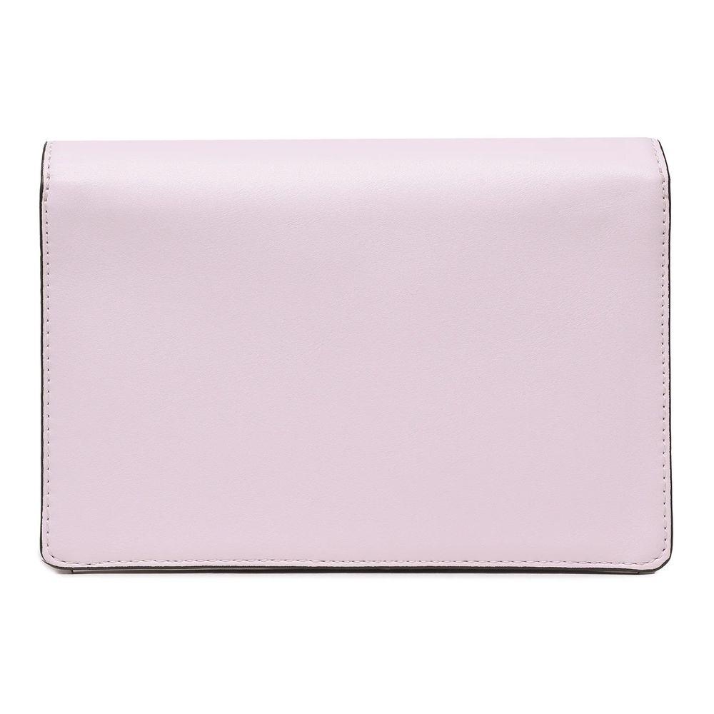 Love Moschino Chic Faux Leather Shoulder Bag in Pink