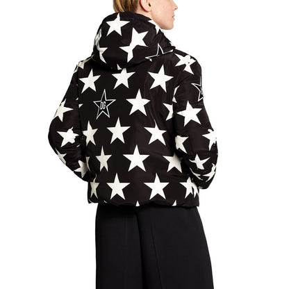 Dolce & Gabbana Black Polyester Jackets & Coat