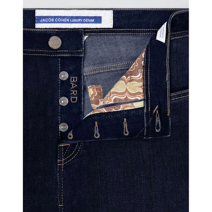 Jacob Cohen Blue Cotton Jeans & Pant