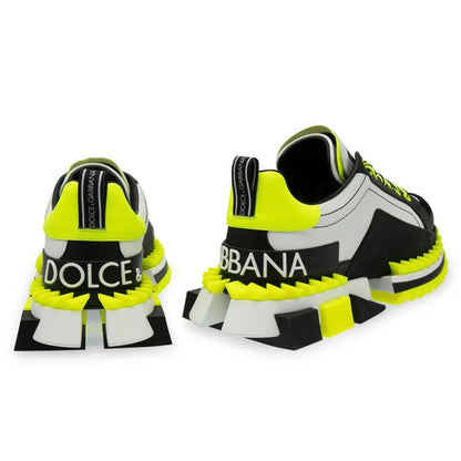 Dolce & Gabbana Multicolor Viscose Sneaker