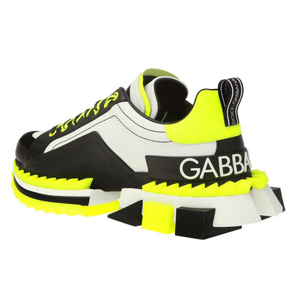 Dolce & Gabbana Multicolor Viscose Sneaker
