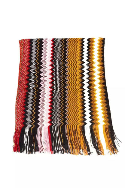 Missoni Geometric Fantasy Fringed Scarf