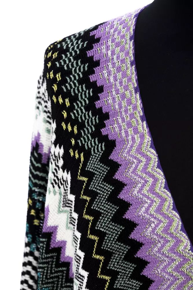 Missoni Chic Geometric Fantasy Fringed Poncho