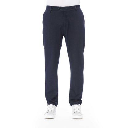 Distretto12 Blue Cotton Jeans & Pant