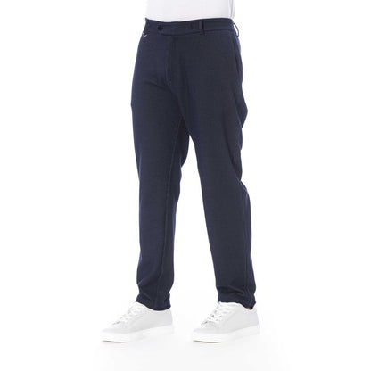 Distretto12 Blue Cotton Jeans & Pant