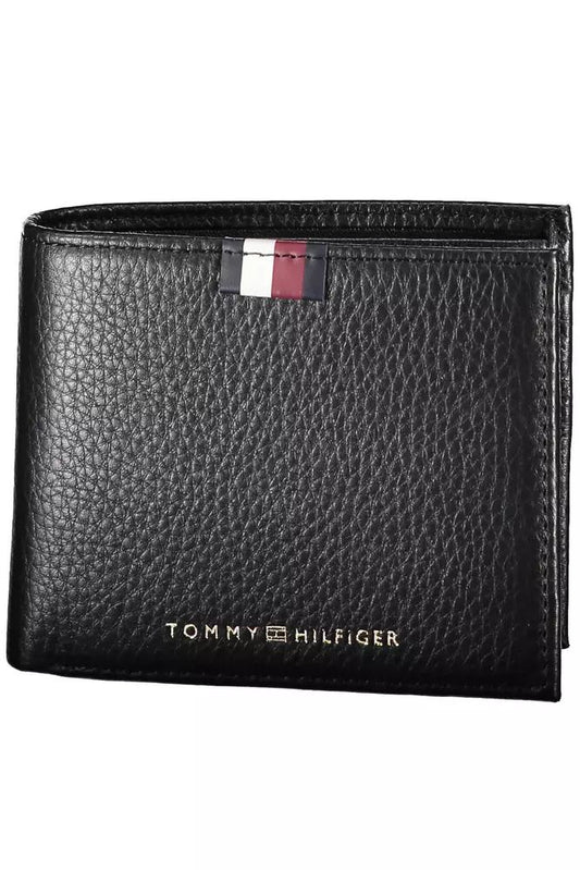 Tommy Hilfiger Elegant Leather Wallet with Contrast Detailing