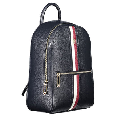 Tommy Hilfiger Chic Blue BackPack with Contrasting Accents